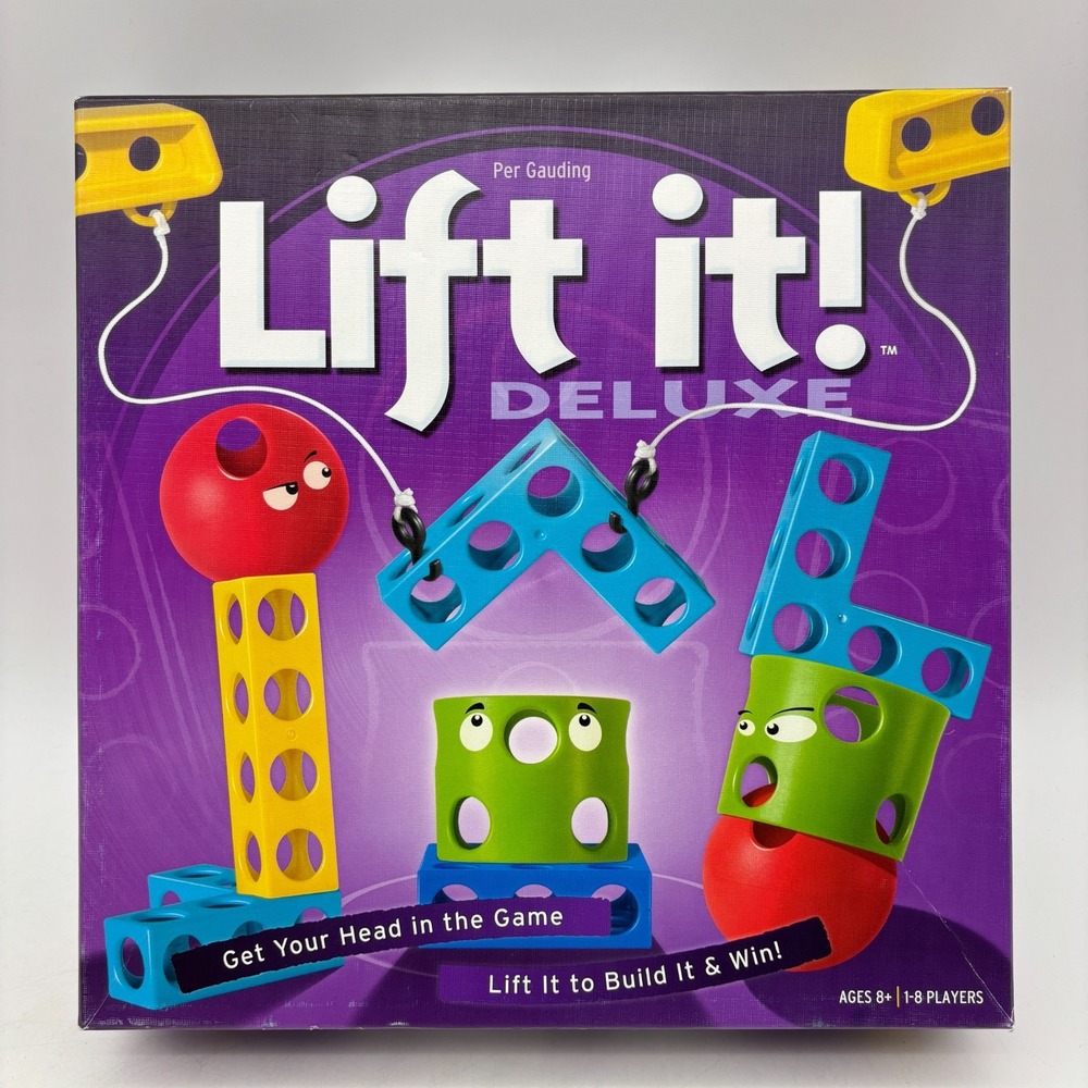 Lift It Deluxe Game COMPLETE USAopoly 2015 Skill Party Family